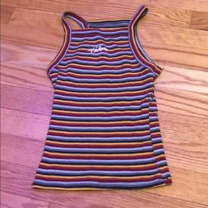 striped tank top